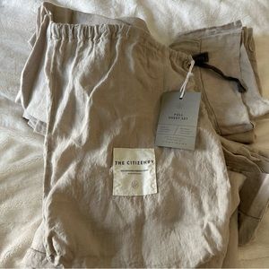 Citizenry Stonewashed Linen Full Sheet Set